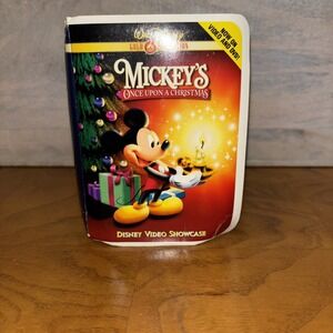 2000 Disney Mickey's Once Upon a Christmas Figurine #6 McDonalds Happy Meal Toy